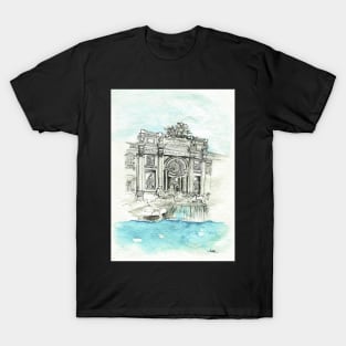 Fontana di Trevi - Rome T-Shirt